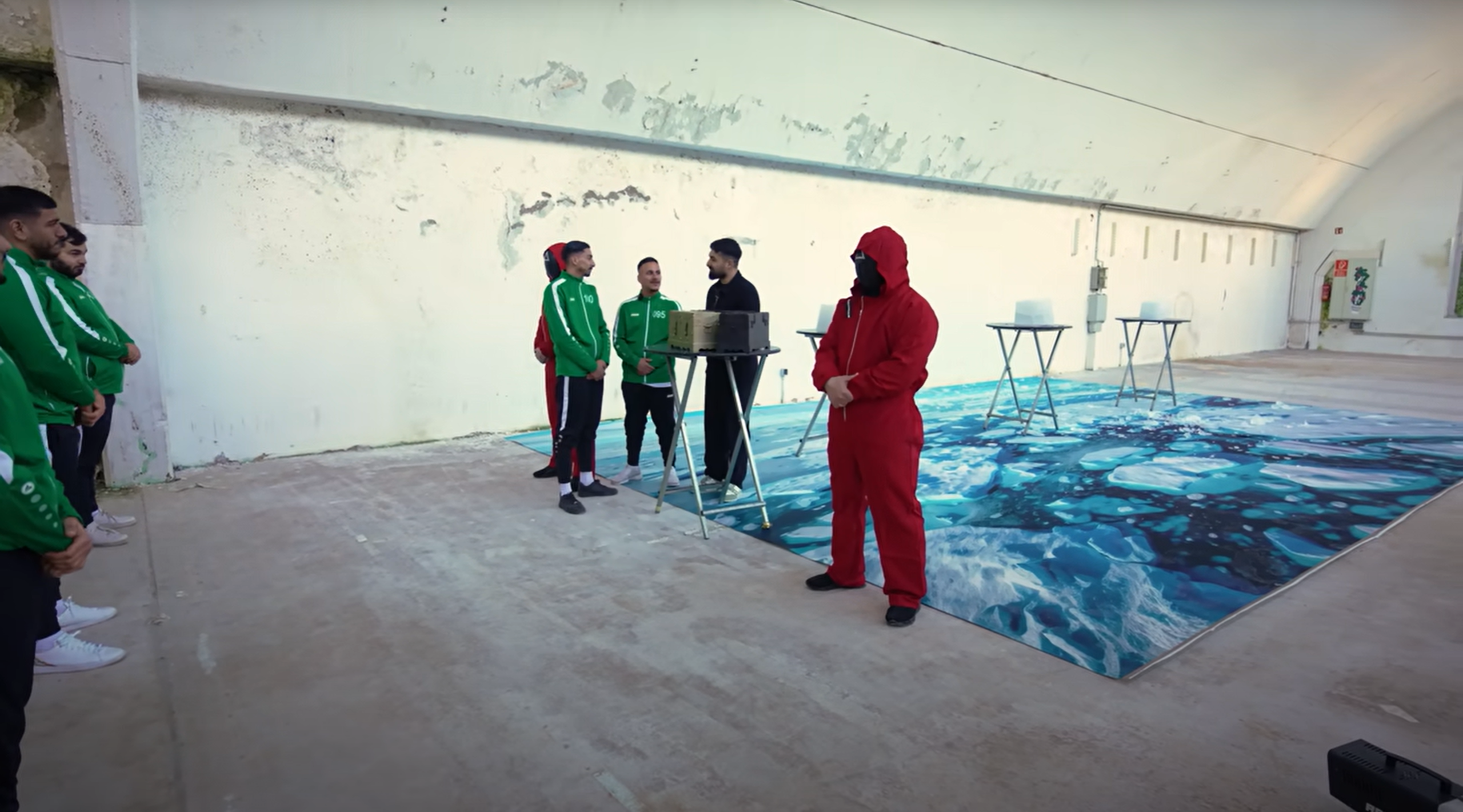 Einsatzbeispiel: XXL-Eventfläche für »Squid Game«-Challenge